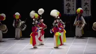 UNESCO Intangible Cultural Heritage Nongak Performance “Poongmu” in Gochang Korea
