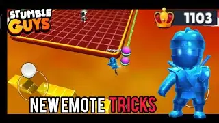 Op Trick with Tetris emote !😯 |1100 Crowns |Stumble Guys