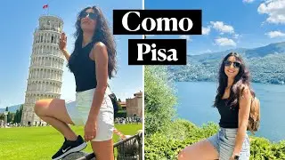 Milano'dan Como Gölüne Nasıl Gidilir? Pisa Kulesi Neden Eğik? Pisa - İtalya @Sütlü Çay