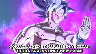 GOKU TRAINED BY HAKAISHIN VEGETA!? ULTRA EGO INSTINCT GOKU NEW FORM! Dragon Ball Xenoverse 2 Mods