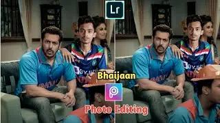 Salman Khan Photo Editing Background in PicsArt || Himmat Singh Photo Editing in Bengali