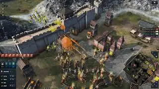AOE4 The Beast online team vs AI gameplay10 Greatest Victory