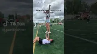 STUNT TEAM does stunts for days. | Elks Cheer Team #goelks