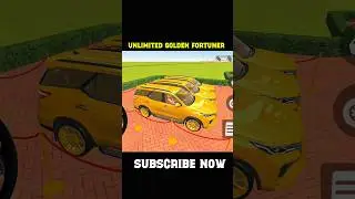 UNLIMITED GOLDEN FORTUNER CARS UPDATE INDIAN THEFT AUTO #SHORTSFEED #TRENDING#SHORTS#INDIANTHEFTAUTO