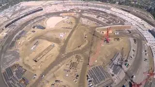 Apple's New Campus Construction Site