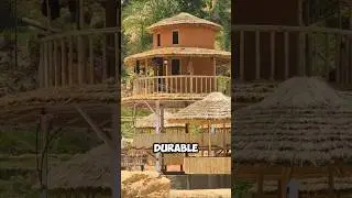 These Bamboo Houses Will Last Forever 🤯