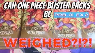 Can One Piece Blister Packs Be WEIGHED?!? PRB-01 Experiment # 2