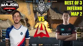 AVANGAR vs G2 | MAP2 |КАЗАХИ ОПУСКАЮТ КЕННИСА ПОД СТОЛ|STARLADDER MAJOR BERLIN 2019|HIGHLIGHTS|#CSGO
