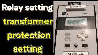 C&S relay setting hindi | vcb relay panel | relay password 
