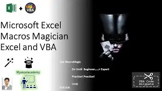 Microsoft Excel Macros - Excel VBA