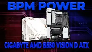 Gigabyte B550 Vision D-P, motherboard unboxing and close up