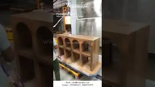 CART CONVEYOR FINISHING LINE WITH CONTINUOUS HANGER SYSTEM