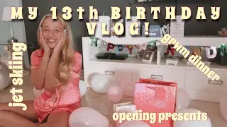 MY 13th BIRTHDAY IN SPAIN! *you won't believe where I went*😱🌴