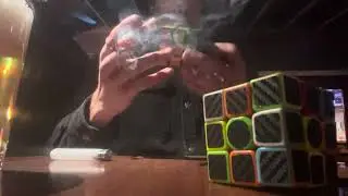 2 beers 2 cigs 2 rubix cube challenge