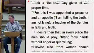 Bible Class - November 16, 2025 - Mike Brewer