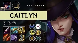 Caitlyn ADC vs Varus - KR Diamond Patch 25.24
