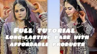  hw to make long-lasting and dewy basewith affordable products #basemakeup#recode#mua#pakistanilook