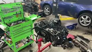 Porsche 993 - Re-install intake manifold, SAI pump and vacuum hoses