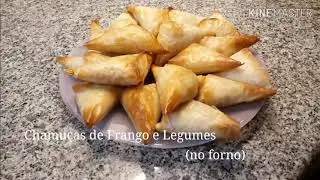 Chamuças de Frango e Legumes (No Forno)