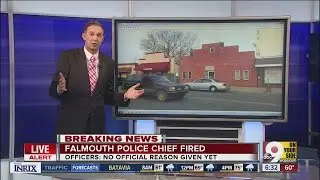Falmouth Police Chief Benny Johnson fired