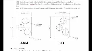 12  ISO and ANSI Standerds for Drawing