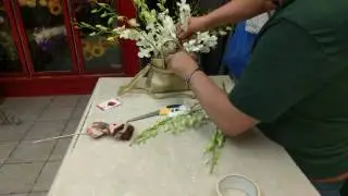 Scarlet flowers