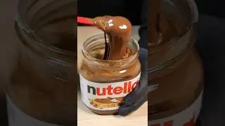 😋Nutella toast asmr #shorts