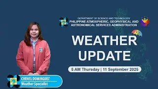 Public Weather Forecast issued at 5 AM | September 11, 2025 - Thursday