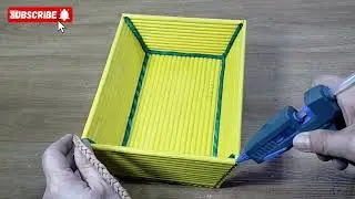 Diy- Multipurpose Storage Box using Paper Tube / Paper Craft Idea /Diy Organizer