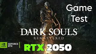 Dark Souls Remastered Game Test on RTX 2050 Laptop