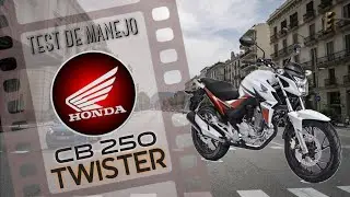 Test de manejo Honda CB twister 250