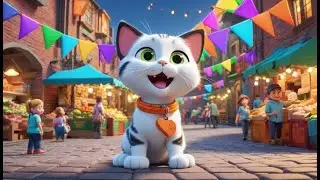 Simple Simon Springmarket Walk | English Nursery Rhyme | Kids Songs | Baby Music