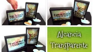 Como hacer una hucha o alcanc&iacute;a transparente estilo tumblr