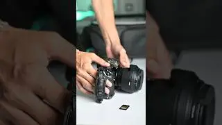 Забыл карту памяти дома, понял это уже на съемке #photo #photographer #camera #sandisk