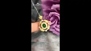 A Pendant Fit for Royalty! | Emerald cabochon