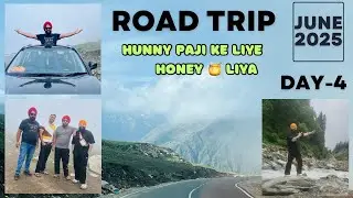 Rohtang Se Ki Wapisi or Hunny Paji Ne Liya Original Honey🍯| How to Check Honey in Water😳#vlog #honey