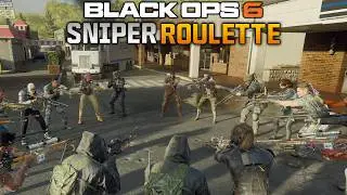 1st Sniper Roulette in Black Ops 6