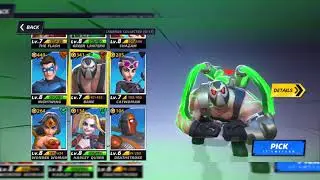 DC Battle Arena Characters Information