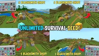 🔥 Top 3 GOD SEEDS For Minecraft 1.21 Bedrock | Stronghold & Trial Chambers | Minecraft Seeds