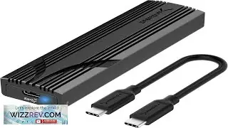 SABRENT USB C NVMe Enclosure Tool Free M.2 SSD Case for 2230 2280 10Gbps