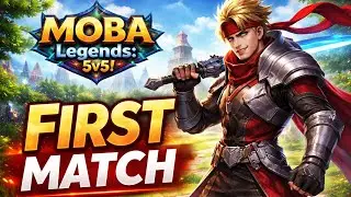 My First Match in MOBA Legends: 5v5! | New Journey 🎮