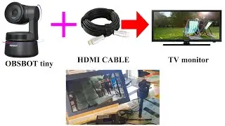 Turn USB OBSBOT tiny camera into HDMI output