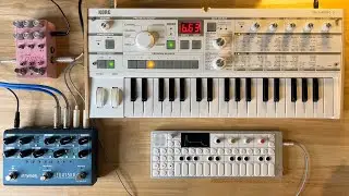 Ambient Jazz w/ microKORG, OP-1 field | Faded Icons 2025-02-08 by atnr