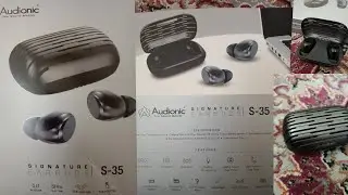 Audionic earbuds | unboxing signature S35 | sound master @ManojDey
