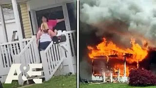 Woman TORCHES House After A Breakup Fight | Neighborhood Wars | A&E