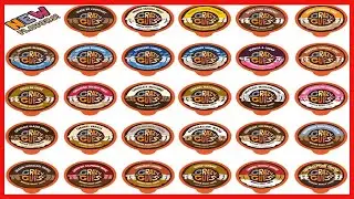 Crazy Cups Flavored Coffee Pods Variety Pack, Medium Roast, Single Serve in Recyclable