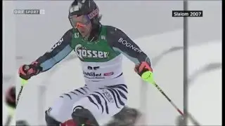 Alpine ski 2007 Kitzbuhel slalom