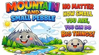 Mountain And Small Pebble | English Story | Rise and Shine Motivation | Power Of Mind Set |