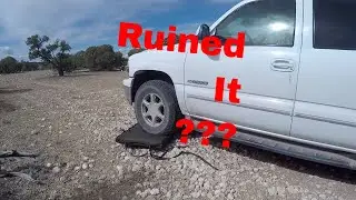 Testing the Beast Foam Pad in a Drive Over with my Tahoe