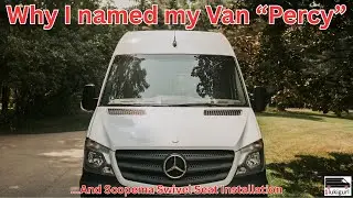 Why I Named My Van &ldquo;Percy&rdquo; + Scopema Swivel Seat Install  #perseverance